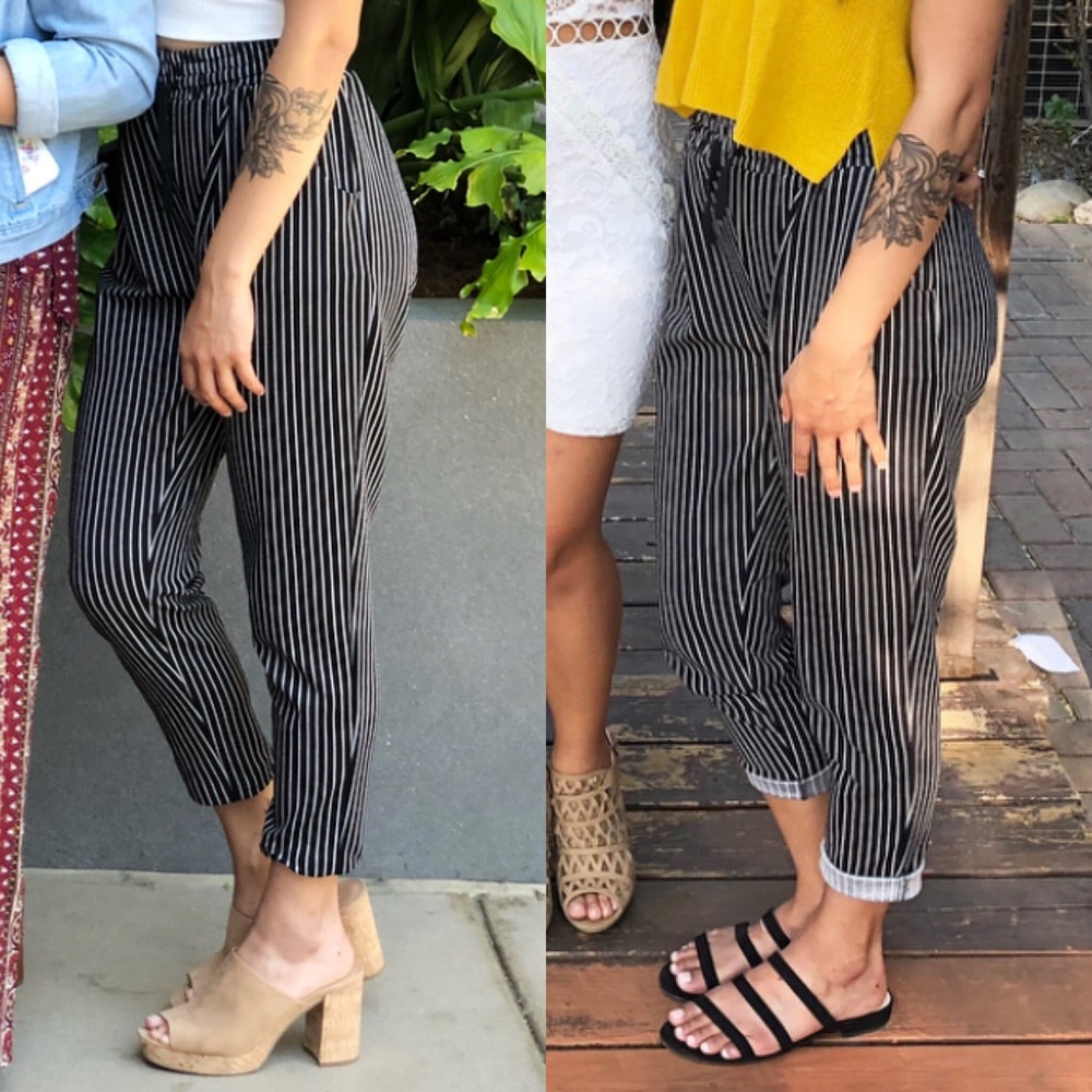 Striped Trousers